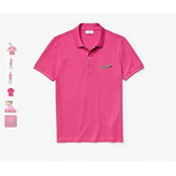 Polo Masculina Lacoste Em Algodão