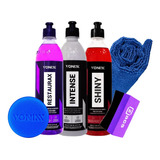 Shiny Restaurax Intense Kit Vonixx Limpeza Automotiva