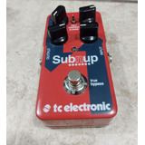 Pedal De Efecto Tc Electronic Sub 'n' Up Octavador Rojo