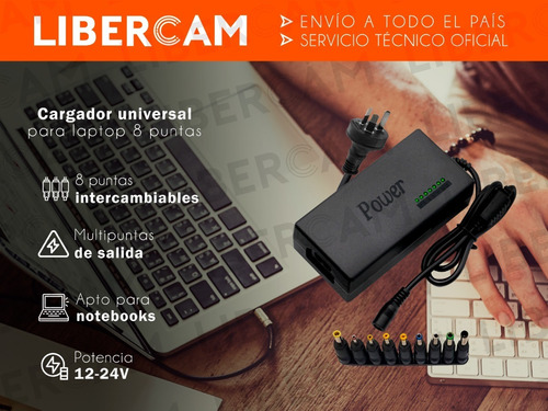 Cargador Universal Notebook Laptop Netbook Hp Toshiba Acer