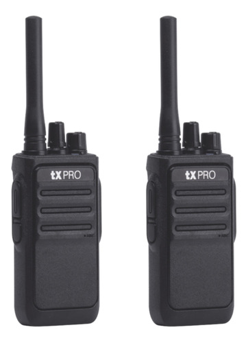 Kit 2 Radios Portatiles Uhf 5w Scrambler De Voz 400-470 Mhz