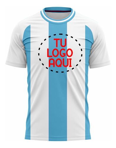  Camiseta Argentina Publicitaria Logo Empresa Merchandancing