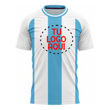  Camiseta Argentina Publicitaria Logo Empresa Merchandancing