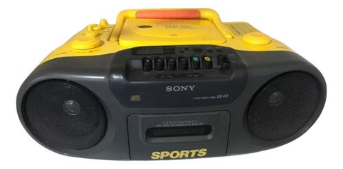 Radio Gravador Cd Sony Sports Cfd 970 Só O Cd Não Funciona 