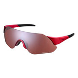 Lentes Gafas Para Ciclismo Shimano Aerolite Rojo Hc