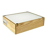 Caja De Luz Led Abs Porta Trace Gagne 18x24 , Color Blanco