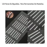 120 Pares De Bigudies .para Permanente De Pestañas.