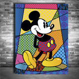 Disney Graffiti  Mickey Mouse Mickey Minnie 60x45 Cm Textura