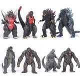 Juego De 8 Piezas King Kong Godzilla Figura Modelo Muñeca Ad