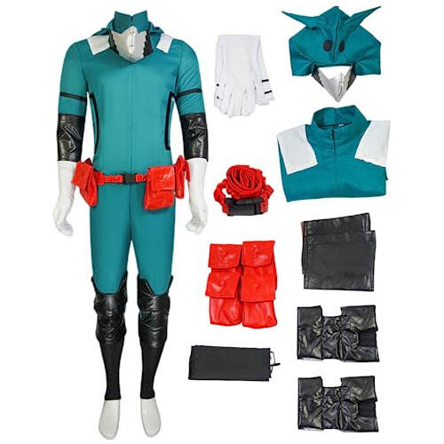 Disfraz De Cosplay De Deku Midoriya Izuku - Traje De Lu...