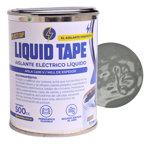 Liquid Tape Aislante Eléctrico Cinta Aisladora Liquida 500ml