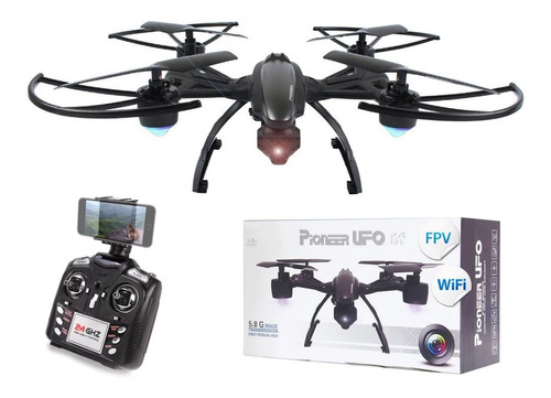 Drone Con Camara Ufo Transmite En Vivo Celular Fpv Hd Wifi !
