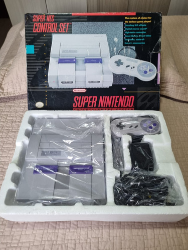 Super Nintendo Snes Super Nes Raro Para Colecionadores