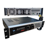 Potência Amplificador 600w 4 Ohms Caixa De Som Profissional