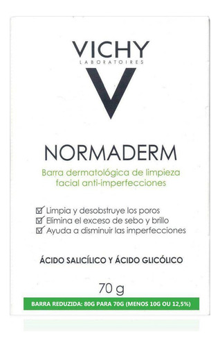 Sabonete Normaderm Vichy Sabonete Anti Imperfeições 70g
