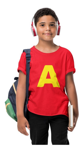 Playera Para Niño, Alvin Y Las Ardillas 