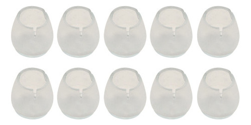 Tapones Redondos De Silicona Para Silla Chair Sos, 10 Unidad