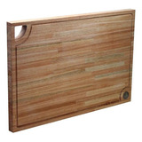 Tabla De Picar De Madera. Chef Gourmet Asado Cocina 60x38 Color Marrón Madera