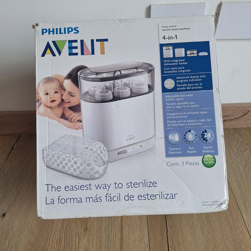 Esterilizador A Vapor Eléctrico 4 En 1, Philips Avent 