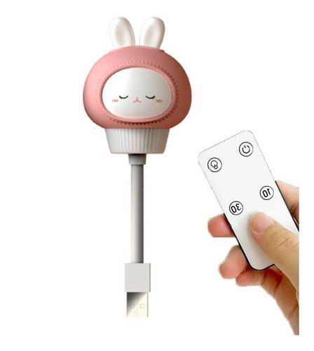 Lampara Lamparita Usb Adorable Con Control 5v