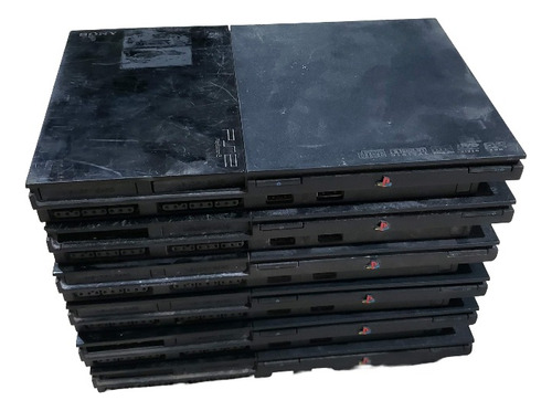 Lote Com 6 Playstation 2 Slim Só O Aparelho Sem Nada E Todos Com Defeito. Ligam Mas Sem Imagem. Alguns Sem Power E Parafusos. G2