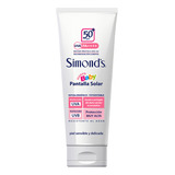 Bloqueador Solar Crema Simonds Baby Fps50 200ml