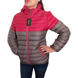 Campera Inflable Liviana Mujer Doble Color 