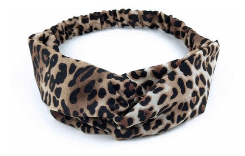 Cintillo Turbante Animal Print Leopardo