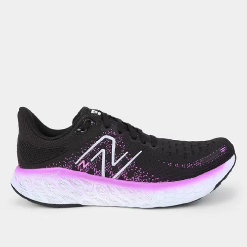 Tênis New Balance Fresh Foam 1080 V12 - Preto/roxo