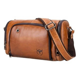 Bolso/bandolera Cuero Genuino Bull Captain Mod. Deportivo