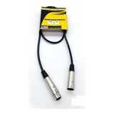 Cable P/micrófono Smm-3.28 1 Mtr Rapcohorizon Xlr(f)-xlr(m)