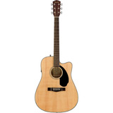 Guitarra Electroacústica Fender Cd-60sce C/ Fishman Natural