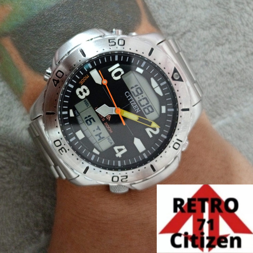 Relógio Citizen Aquamount Raro 