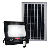 Holofote Solar 2000 Lumens Poste Completo 12h Kit Completo