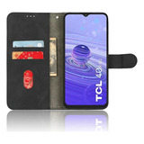 Capa Capinha Case Carteira Couro Para Smartphone Tcl 40 R 5g