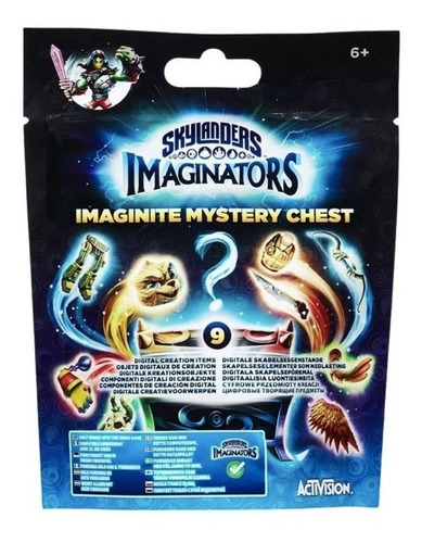 Skylanders Imaginators Imaginite Mystery Chest Baú Azul