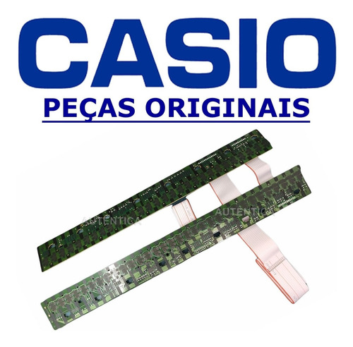 Régua Placa Para Teclado Casio Mzx300, Mzx500