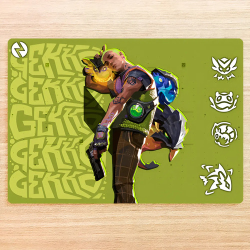 Mousepad Valorant Agents M01 | Parcelamento sem juros