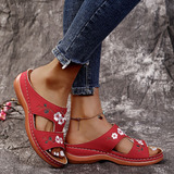 Zapatos De Floración Ortopédicos Para Mujer Sandalias Con Pu