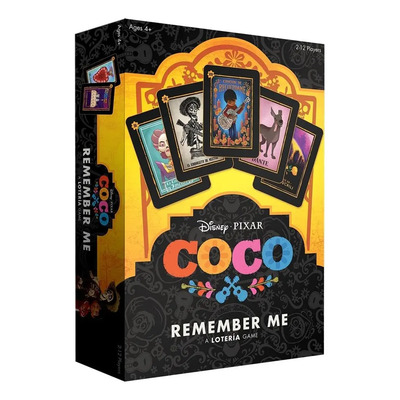 Juego De Lotería Coco Remember Me Disney Pixar Con Ilustraci