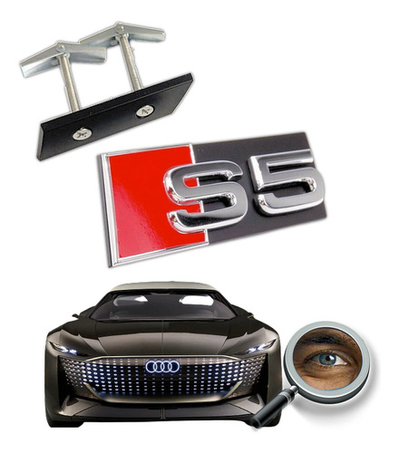 Insignia S5 P/parrilla For Audi Montaje Externo Tuningchrome