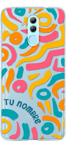 Funda Para Huawei Manchas Pintura Para Mujer Nombre