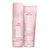 Kit Wella Invigo Blonde Recharge Shampoo 250ml+ Cond 200ml