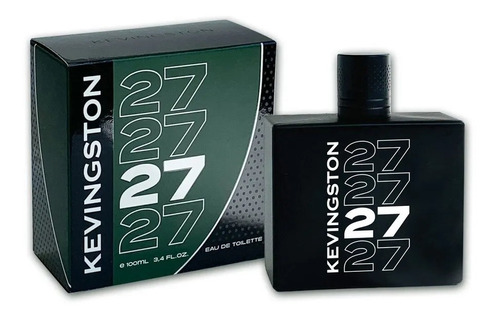 Kevingston 27 X 100ml Verde - Perfume Toilette Para Hombre