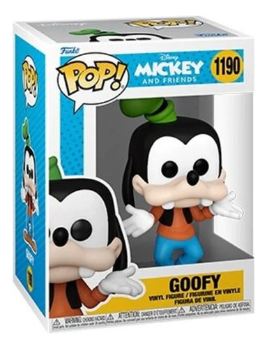 Boneco Funko Pop Disney Mickey And Friends Goofy 1190