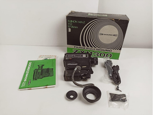 Câmera Filmadora Fujica Single 8 Sound Zxm 300 Fuji Film