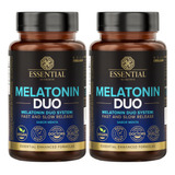 Kit 2 Melatonina Essential Nutrition Duo  120 Comprimidos