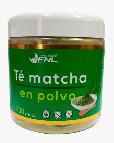 Te Matcha 400 Grs Fnl Polvo.  Todo Chile