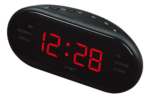 D Am / Fm Doble Radio Reloj Despertador Digital Con 1.2