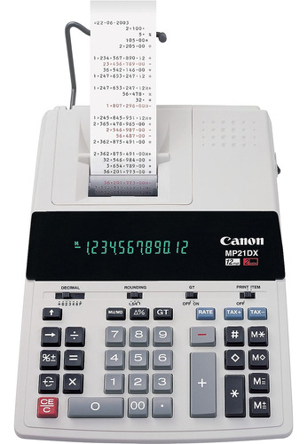 Calculadora De Impresión En Color Canon Cnmmp21dx, Fuente De